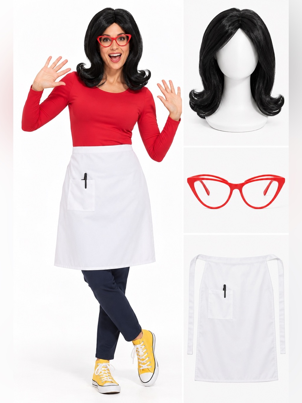Bob’s Burgers Linda Costume – Adult One Size – Spirit Halloween